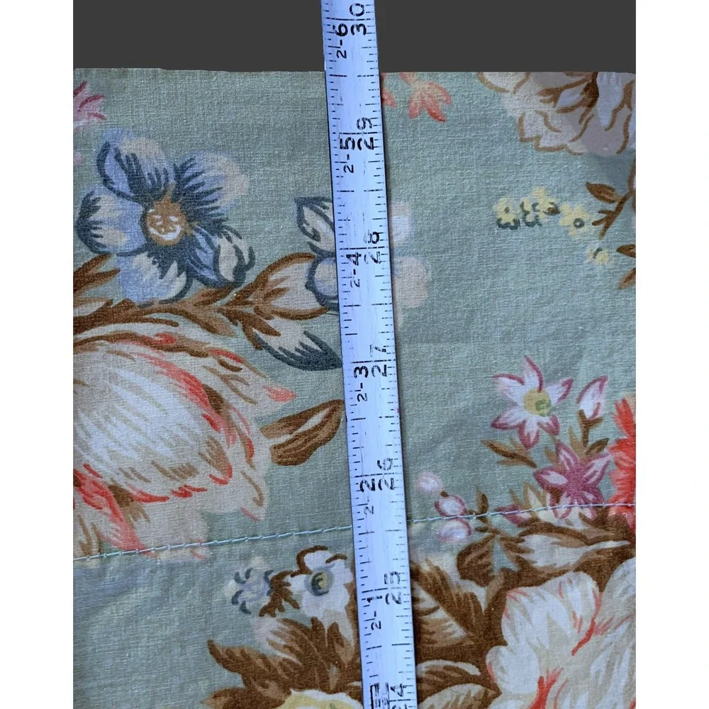 Ralph Lauren Floral Pillow Sham in Pastel Blue, Pink, Cream
